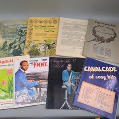 Vintage Piano Vocal Sheet Music Songbook Large Lot 89 Early 1900&rsquo;s to 1960&rsquo;s