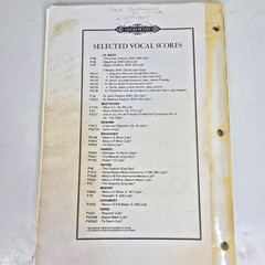 Brahms A German Requiem Op 45 Vocal Score German Text Ein Deutsches Requiem Vtg