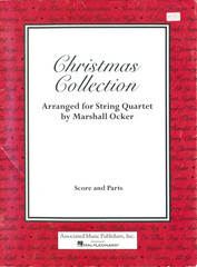 Christmas Collection String Quartet Score & Parts 1995 Marshall Ocker Sunrise