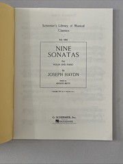 Schirmer&rsquo;s Library of Musical Classics Violin and Piano Lot of 10 Free Shipping
