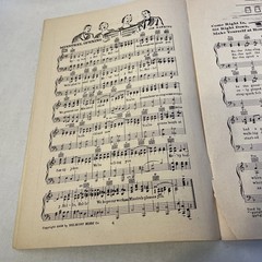 Vintage 1938 Minstrel Book Belmont Music Chicago Songs Jokes Poems Sheet Music