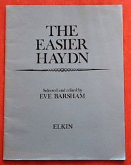 The Easier HAYDN Selected & Edited by Eve Barsham Published by Elkin Sheet Music