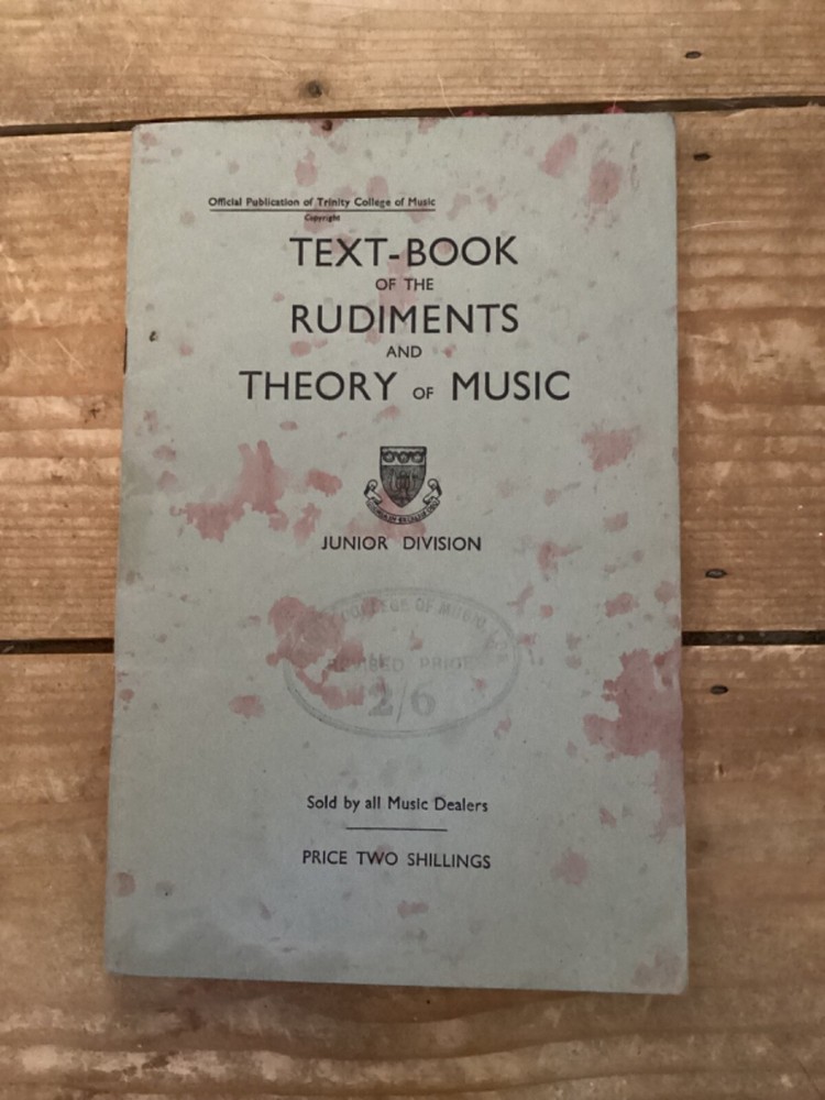 Text book of the rudiments and theory of music, Junior Division