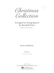 Christmas Collection String Quartet Score & Parts 1995 Marshall Ocker Sunrise
