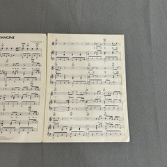 John Lennon Imagine Sheet Music 1971 HP Pub Corp Piano Vocal Beatles Rare