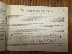 Antique 1910 IDEAL METHOD VIOLIN OPERATIC +MORE Sheet Music Ditson Co SEP WINNER