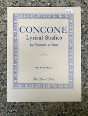 Vintage Original Concone Lyrical Studies for TRUMPET or Brass Horn