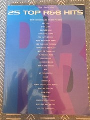 25 Top R&B Hits, Songbook For Piano, Vocals And Guitar, By Alfred Music