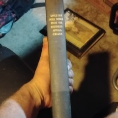 English Folk Songs from the Southern Appalachians (1917 Hardcover)