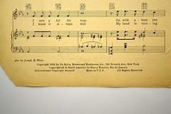 Hold Everything! You&rsquo;re The Cream In My Coffee 1928 Female Boxer SHEET MUSIC