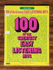 100 Greatest Easy Listening Hits Sheet Music Song Book Vintage