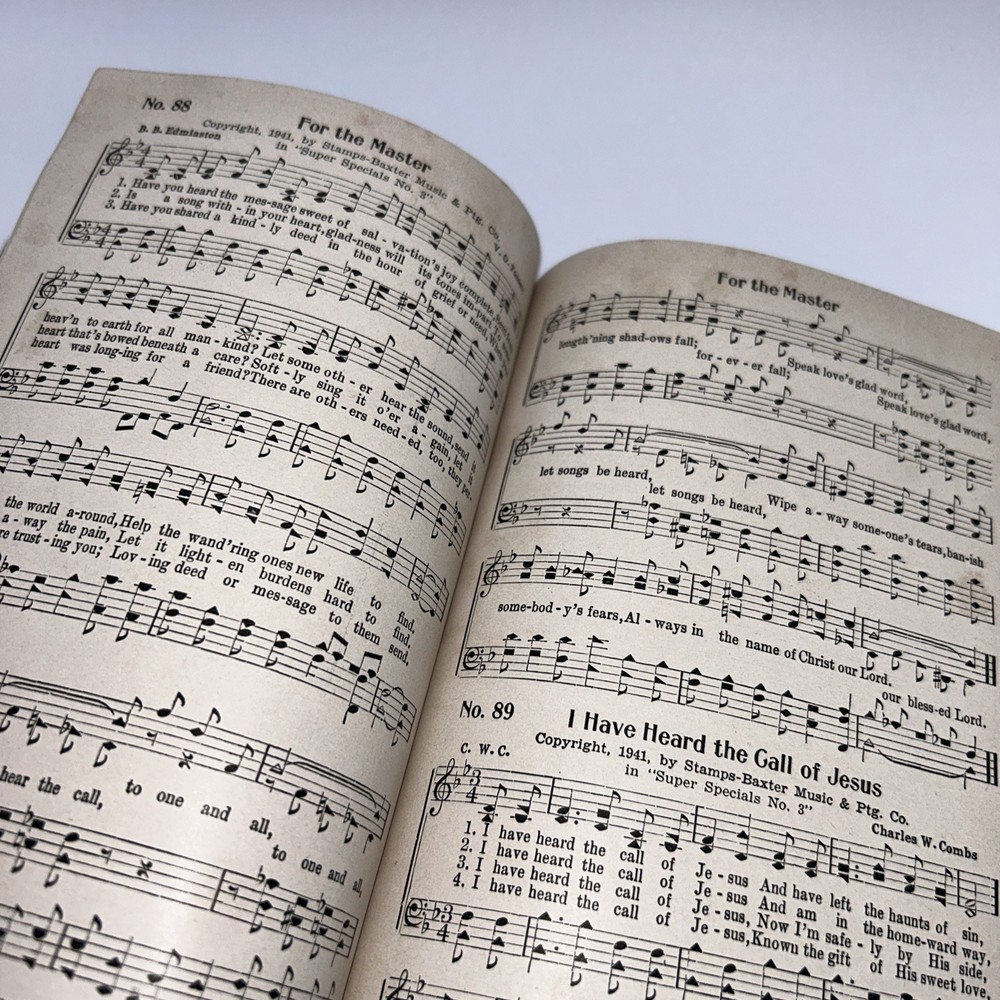 Vintage Super Specials, Number Three Music Book 1941 ￼
