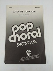 Neil Young After The Gold Rush Pop Choral Showcase 1983 Warner Bros Sheet Music