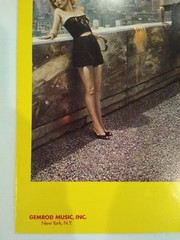 Vintage Piano Sheet Music 1968 The Tide Is High Blondie Debbie Harry