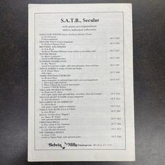 Reach for the Stars by Gary D. Fry Sheet Music SATB Chorus U of Miami