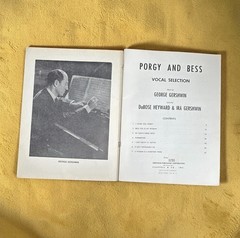 Porgy and Bess 1959 Film Vocal Selection Gershwin Sheet Music Sidney Poitier