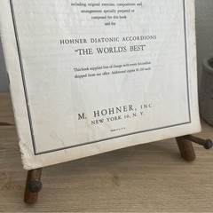 Vintage 1951 Hohner Diatonic Accordion Instruction Book C Irving Valentine