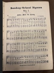 Sunday School Hymns No 1 Orchestration Trombone Tuller Meredith 1904