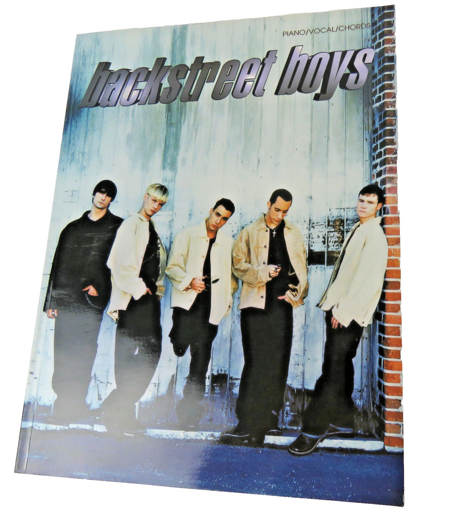 Backstreet Boys Piano / Vocal / Chords Songbook 1997 EUC 81 Pages