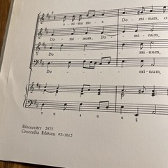 Johann Pachelbel Magnificat Religious Choral Vocal Music Book