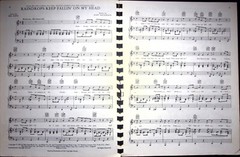 CHARLES HANSEN 2 POPULAR MUSIC RAINDROPS KEEP FALLIN ON MY HEAD 1969 MUSIC SHEET
