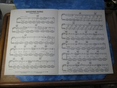 VINTAGE WEDDING SONG SHEET MUSIC There is Love SC 1971 VGC
