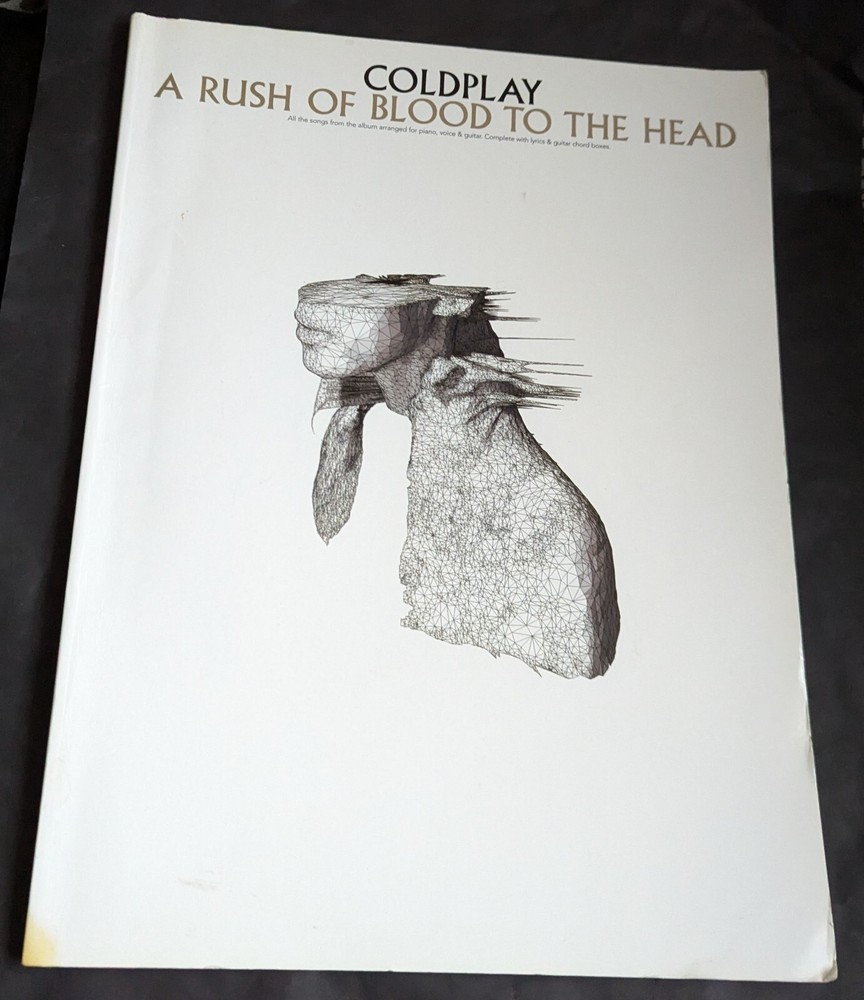 Coldplay – A Rush Of Blood To The Head Songbook Piano Vocal Guitar Chris Martin