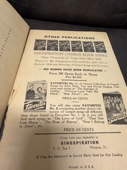 Low Voice Volume One — Singspiration Series (1945) — Alfred B. Smith — Baritone