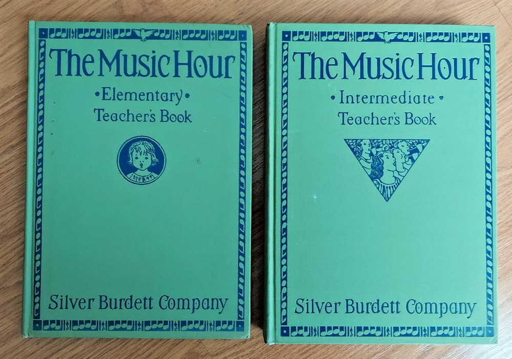 Lot 2 Books The Music Hour Elementary Teachers & Intermediate Teachers 1937-1938