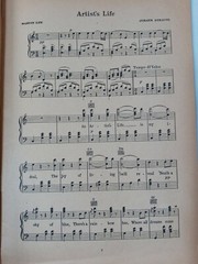 1940 Strauss Waltzes Vocal Belmont Music Company Chicago ILL 24pgs