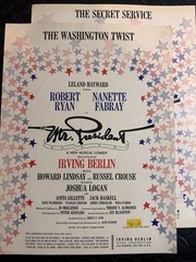 P 1962 IRVING BERLIN musical sheet music from MR. PRESIDENT 2-pack