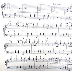 Merry Widow Waltz Sheet Music 1935 Piano Solo Lehar Antique Vintage US Seller