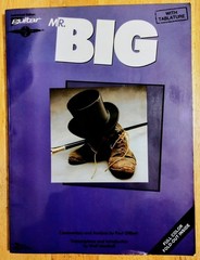 Mr. Big – Guitar Tab Book Cherry Lane Music 1990 *Autographed*