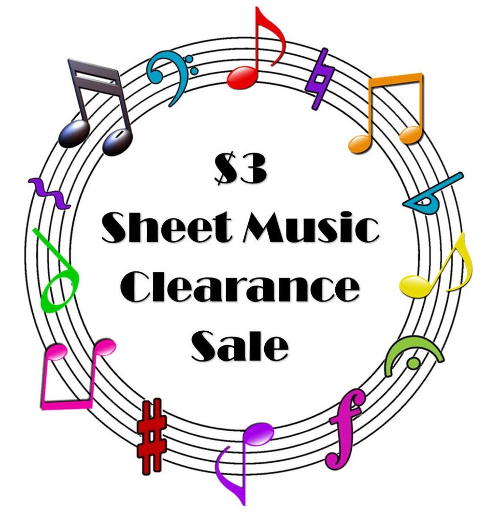 $3 ~ Sheet Music ~CREATE YOUR OWN LOT #1 Flat Rate Shipping(Also see $3 Lot #2)