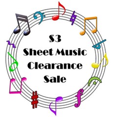 $3 ~ Sheet Music ~CREATE YOUR OWN LOT #1 Flat Rate Shipping(Also see $3 Lot #2)