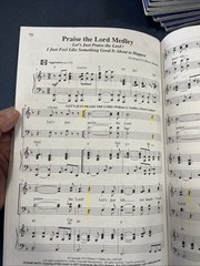 Lot Of 13 Choral Music Books “Power Medleys” Christian Songs