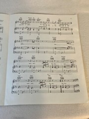 John Lennon Yoko Ono Woman Sheet Music Piano Vocal Guitar 1981 Lenono
