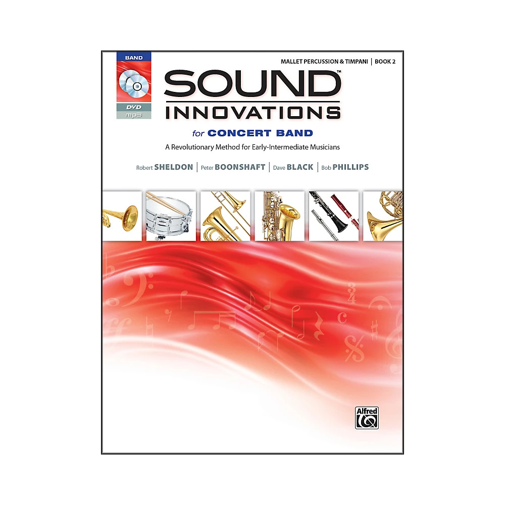Alfred Sound Innovations for Concert Band Book 2 Mallet Percussion Book CDDVD