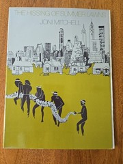 Joni Mitchell – The Hissing of Summer Lawns 1976 sheet music song book songbook