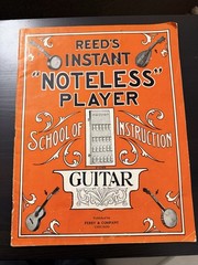 1925 Reed’s Instant Noteless Player Guitar Instruction Book Ferry & Co Chicago