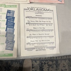 5 Movie Sheet music 20th Century-Fox State Fair, Iceland, Nob Hill, Coney Island