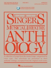 Singer&rsquo;s Musical Theatre Anthology Vol 1 Soprano Vocal Piano Book & Online Audio