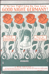 If He Can Fight Like He Can Love, Good Night, Germany! Sheet Music WAR EDITION