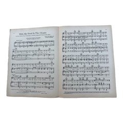This Is The Army Irving Berlin Sheet Music 1942 With My Head In The Clouds WW2