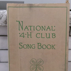 National 4-H Club Song Book –C,C, Birchard & Co, Boston/NY – 1930&rsquo;s, Vintage
