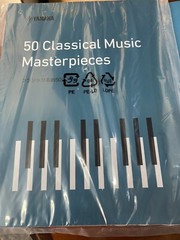 50 Classical Master Pieces book by Yamaha ..