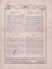 Sheet Music Spain Isham Jones Gus Kahn 1924 Spanish Senorita Illustration