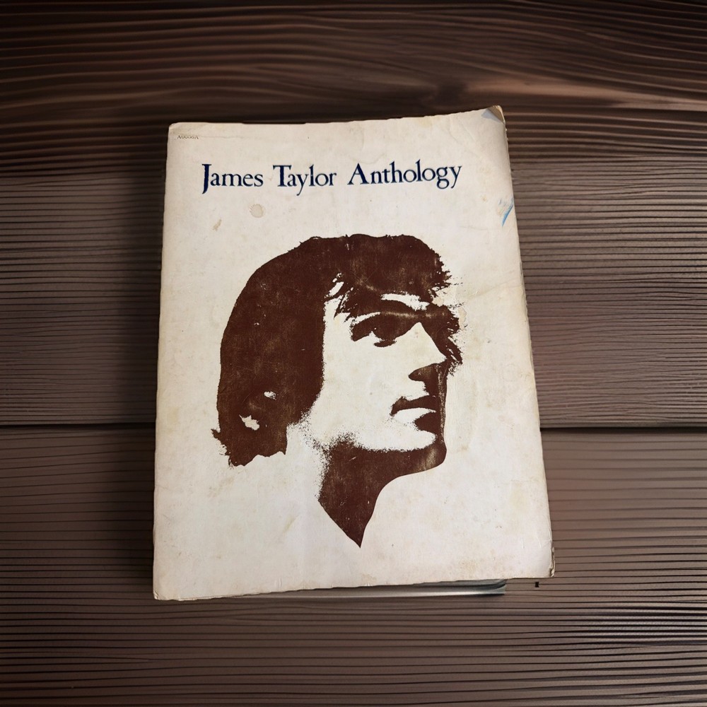 James Taylor ANTHOLOGY Songbook VINTAGE 160 Pages Piano Guitar Chords GOOD