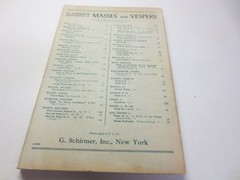 Requiem for Four Solo Voices and Chorus by G. Verdi Editions of Masses Vespers