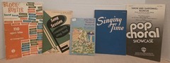 5 Vintage Songbooks [Fifties – Seventies] Pop, Rock, Folk, Soul, Hymns, etc